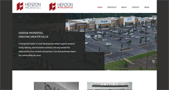 Desktop Screenshot of hendonproperties.com