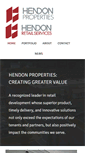 Mobile Screenshot of hendonproperties.com